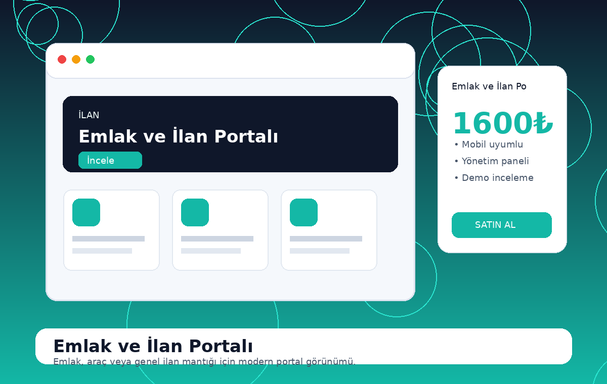 Emlak ve İlan Portalı