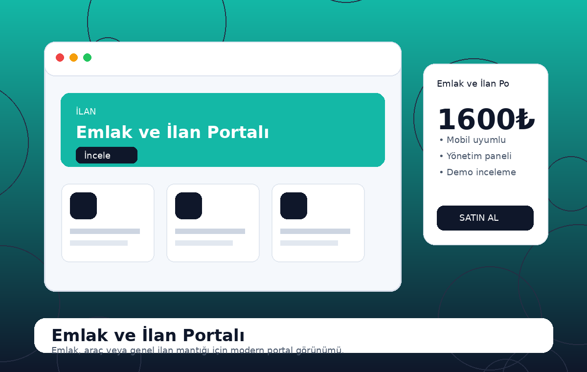 Emlak ve İlan Portalı