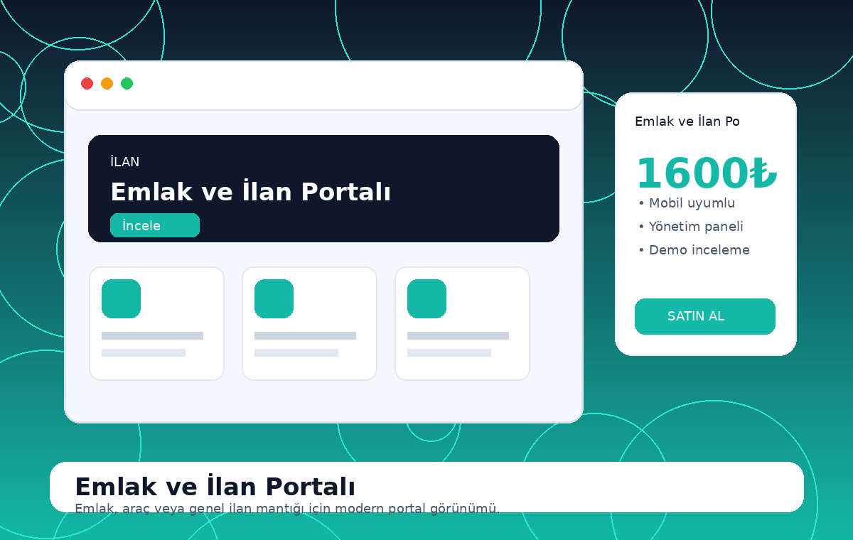Emlak ve İlan Portalı